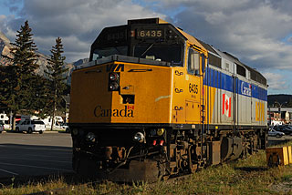 Diesellok der Kanadischen Eisenbahn